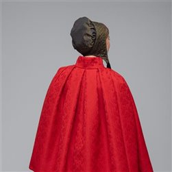 Rygg cape og lue Sør-Østerdalsbunad